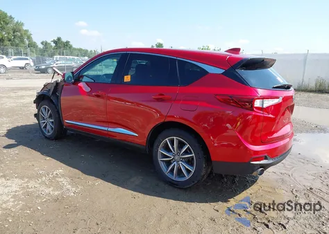 2019 Acura Rdx Technology Package from USA, damaged, VIN 5J8TC2H57KL035797